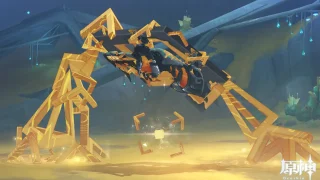 原神　フィールドボス　集光の月ヤモリ