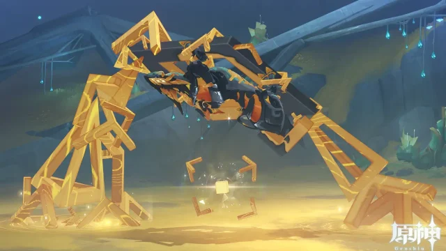 原神　フィールドボス　集光の月ヤモリ