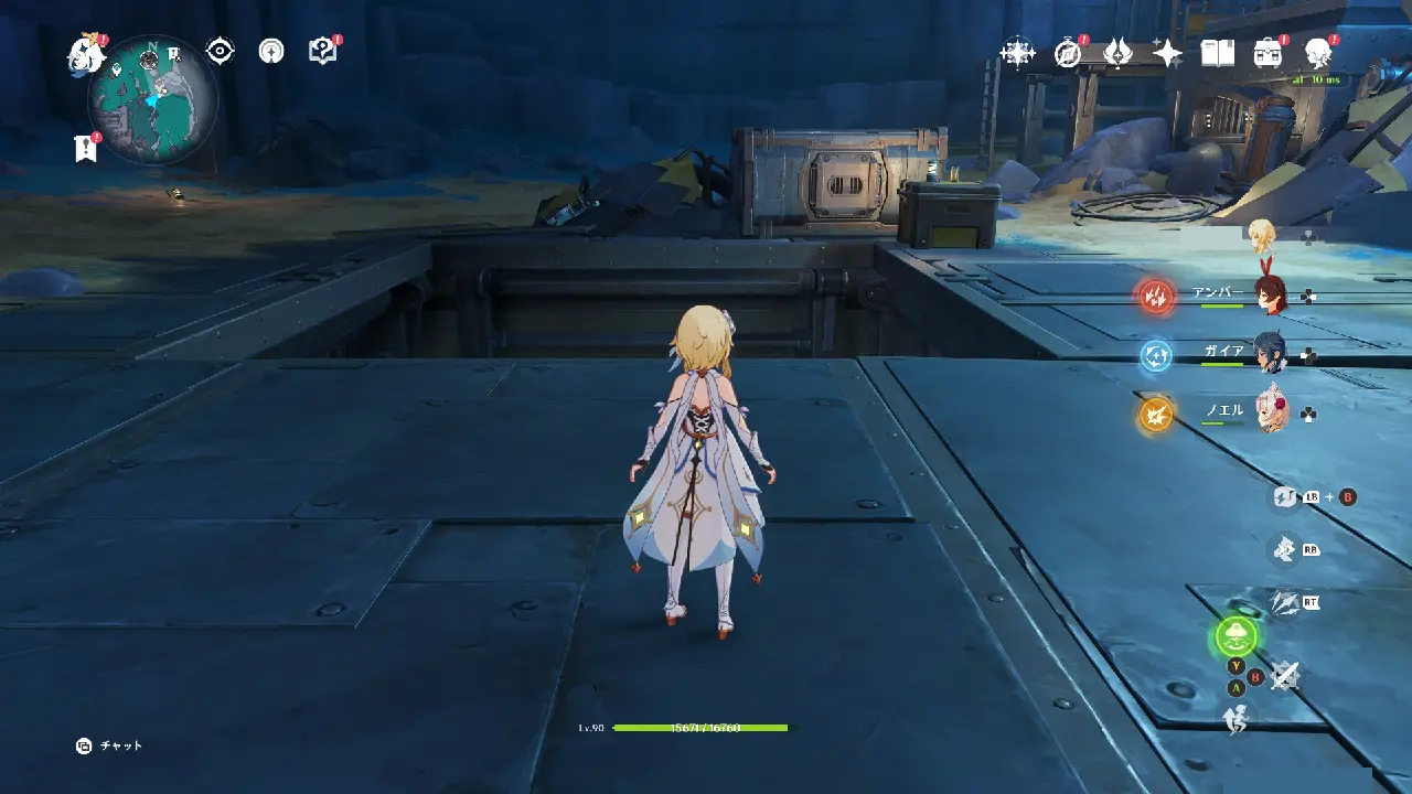 原神　フィールドボス　重量級陸巡艦「バトルシップ」　入口