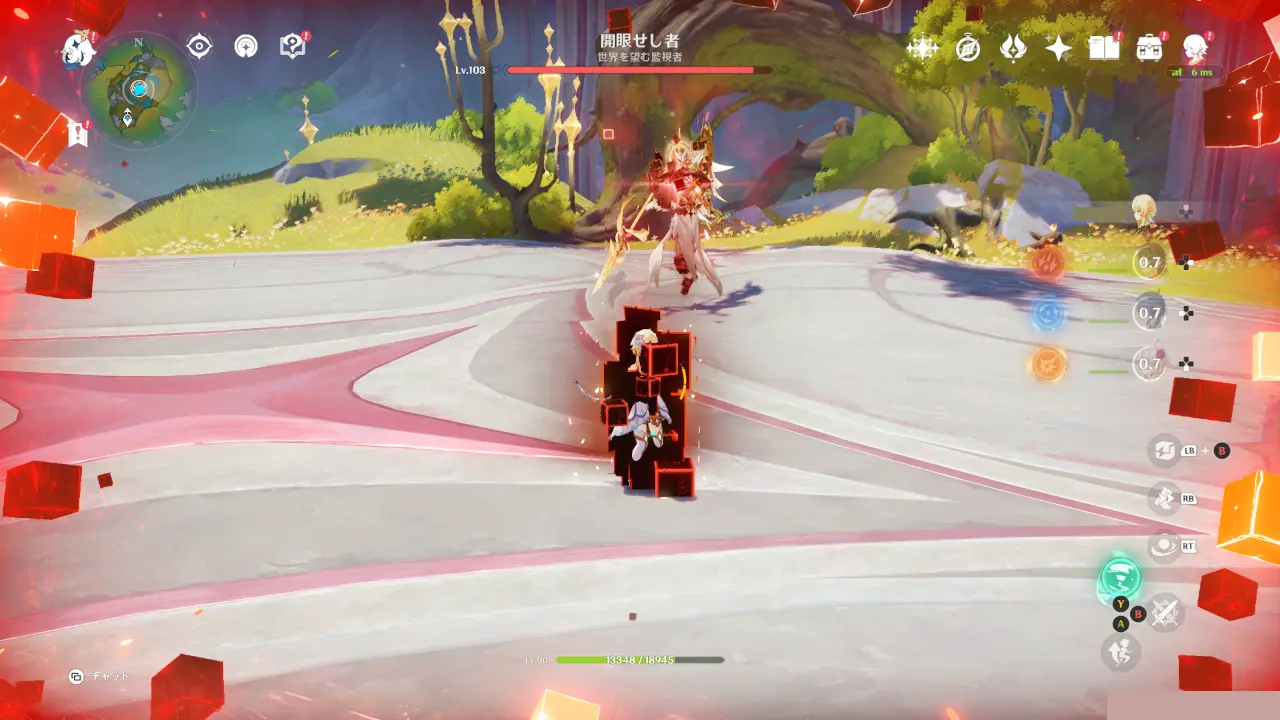 原神　フィールドボス　守護者・堕天　引き寄せ