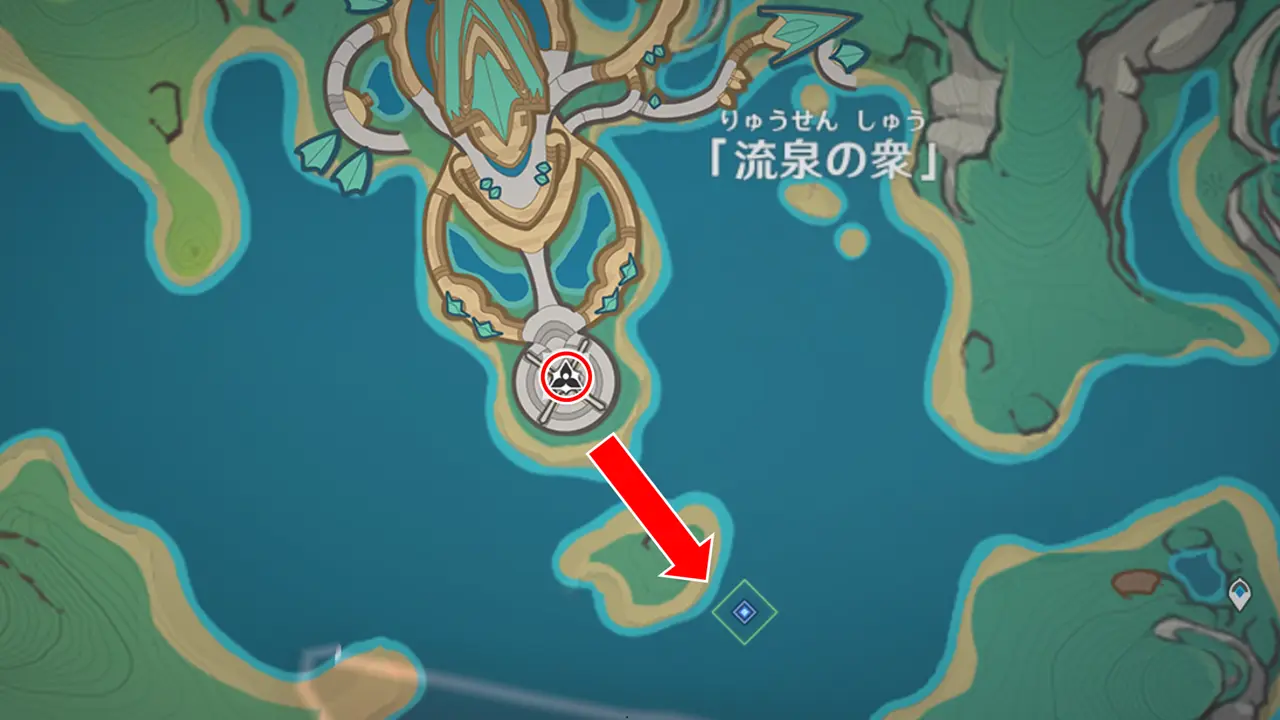 原神　期間限定イベント　ビートボール・メツトリ編　イベント開催場所