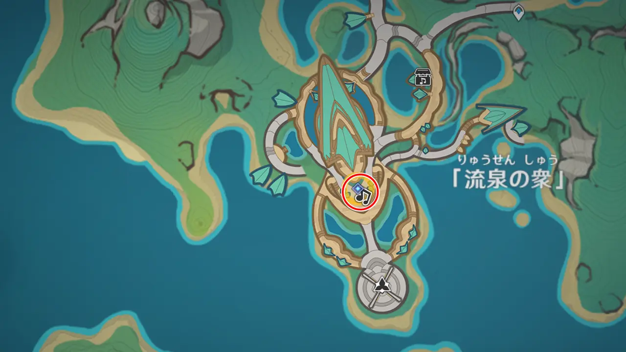 原神　期間限定イベント　リズムビートパーティー　イベント開催場所