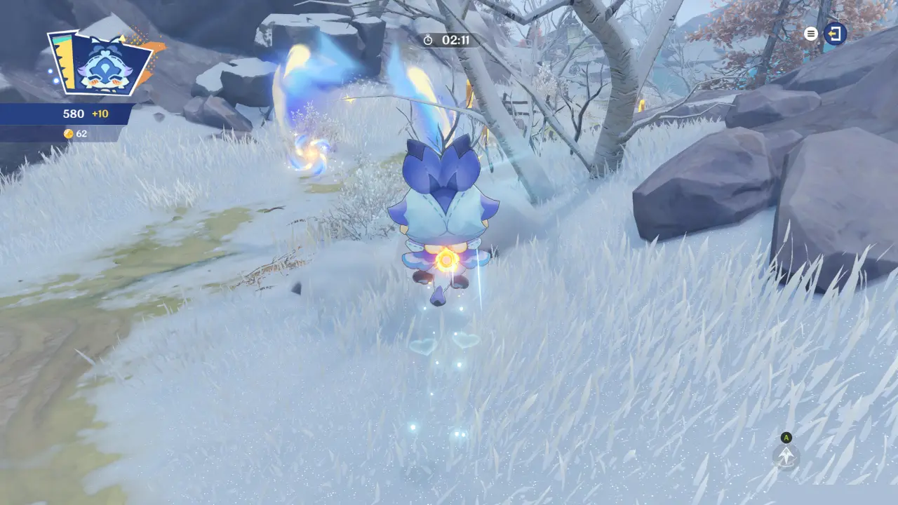 原神　期間限定イベント　魂を燃やす戦士の雪の旅　偵察！竜の痕跡