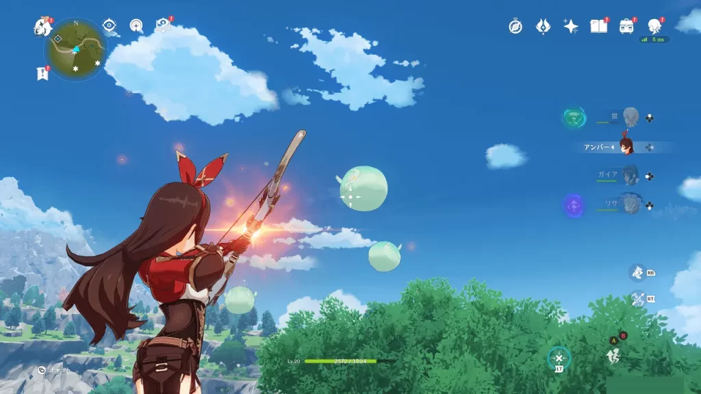 原神　風スライムギミック