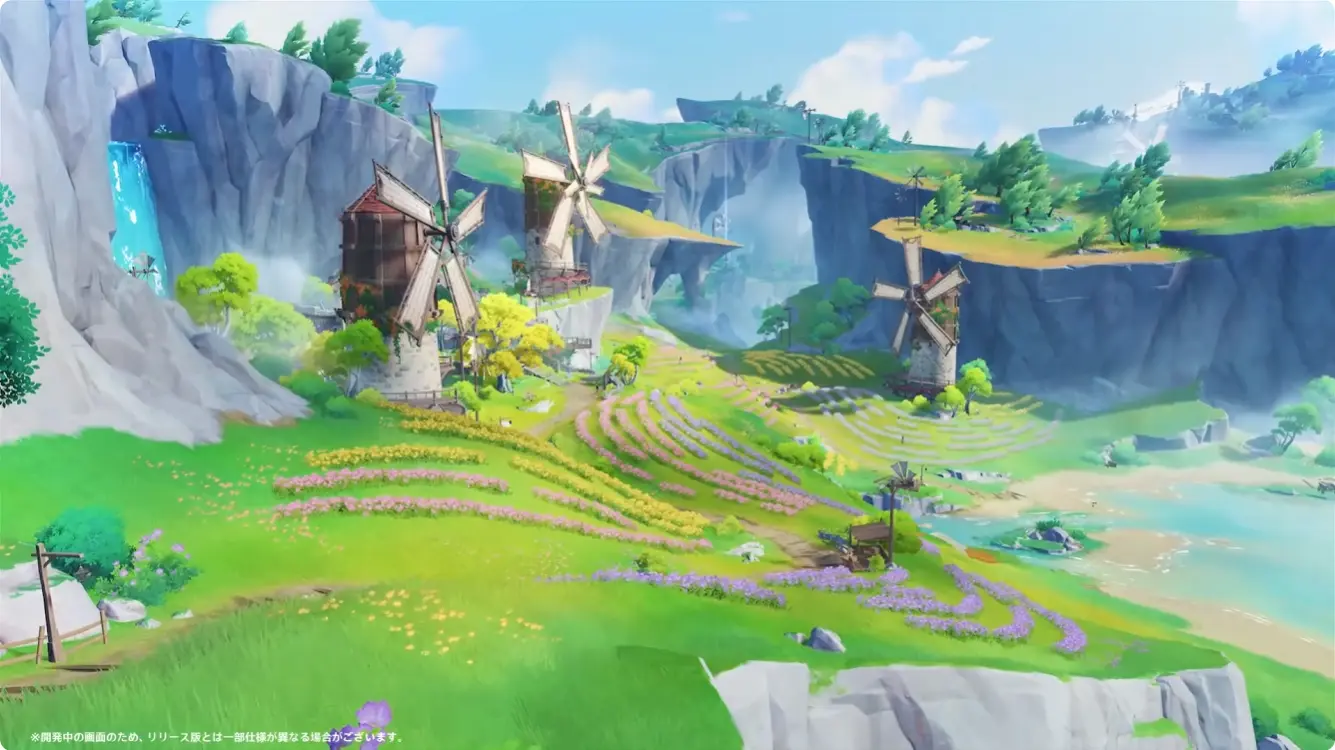 原神　バージョンLuna VI予告番組　新エリア　ドーンマンポート