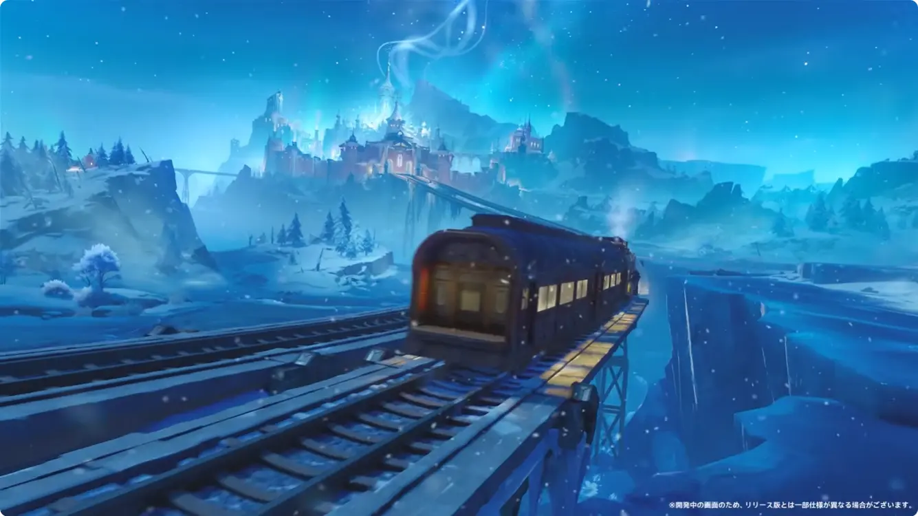 原神　スネージナヤ特別番組　『原神』舞台裏の物語　スネージナヤ、そして未来へ　列車