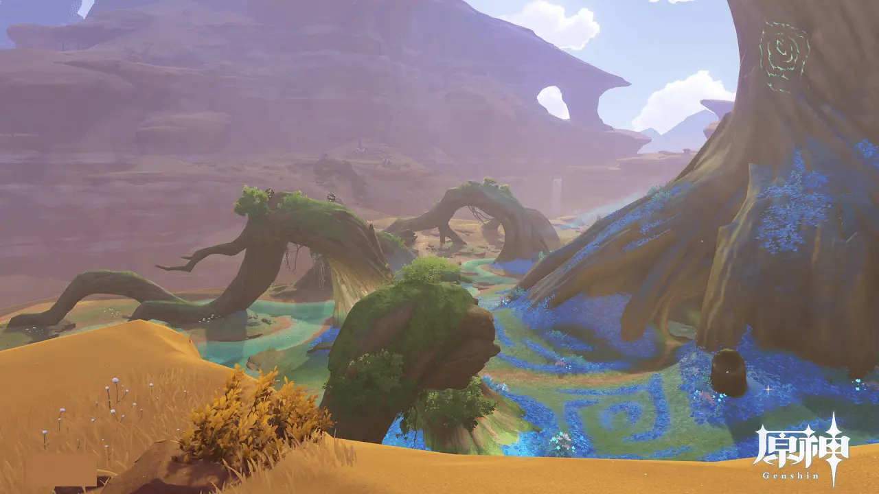 原神　甘露花海